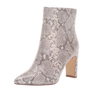 Chinese laundry snake skin booties